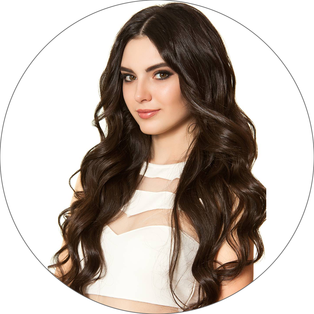 Tape Extensions - #2 Dunkelbraun