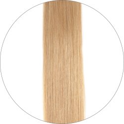 #18 Medium Blonde, 30 cm, Tape Hair Extensions, Single drawn