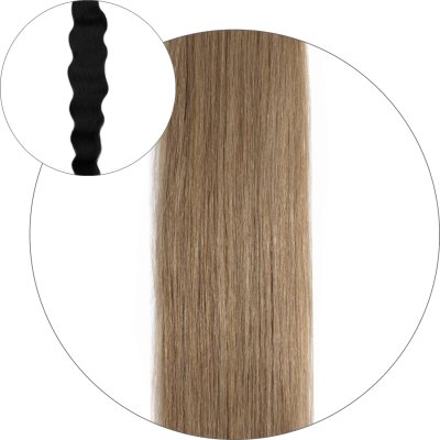 Natural wave Nail hair - #10 Ljusbrun