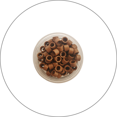 Anillas micro sin silicona 100 pcs