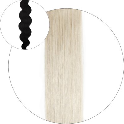 Body wave Tejphår - #6001 Extra ljusblond