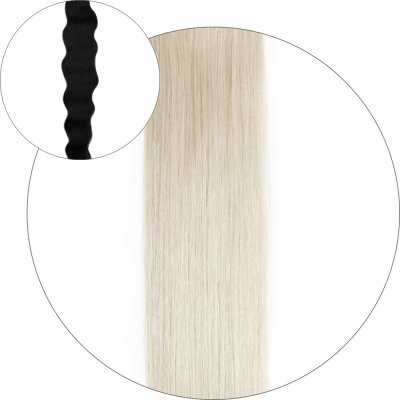 Natural wave Nail hair - #6001 Extra ljusblond