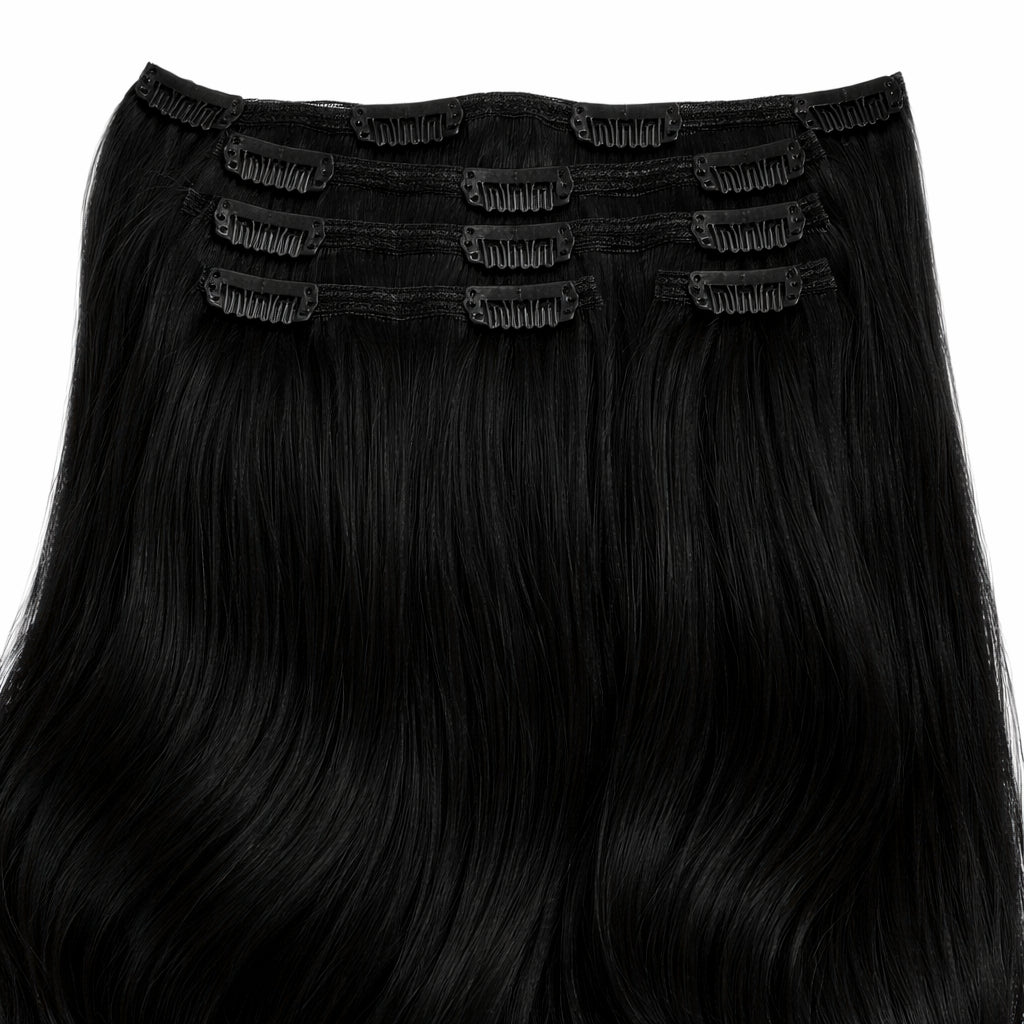 Clip-in Extensions - #1 Schwarz